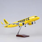 Spirit Airlines Airbus A320 "Yellow Taxi" 1:80 – 47 cm / 18.5 in – Limited Collector's Edition