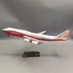 بوينغ 747-8 إنتركونتينينتال نموذج أولي 1:160 – 47 سم / 18.5 بوصة – إصدار كسوة شروق الشمس