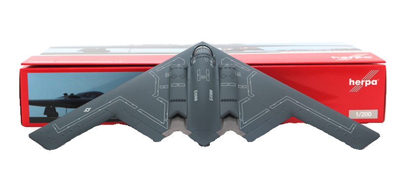 B-2A Spirit de la Fuerza Aérea de los Estados Unidos, escala 1:200, alas Herpa de 26,2 cm