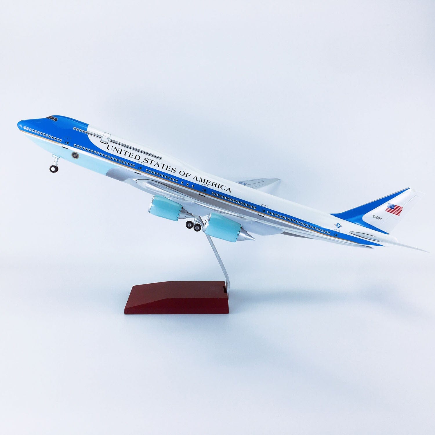 B747 Air Force One - AF1 - Scale 1/150 - 47cm - 18.5 in - Airplane Model