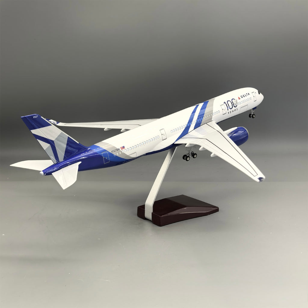 Delta Airlines 100 YEARS Commemorative Model A350 Delta Airlines - Scale 1/142 - 47CM - 18,5 in