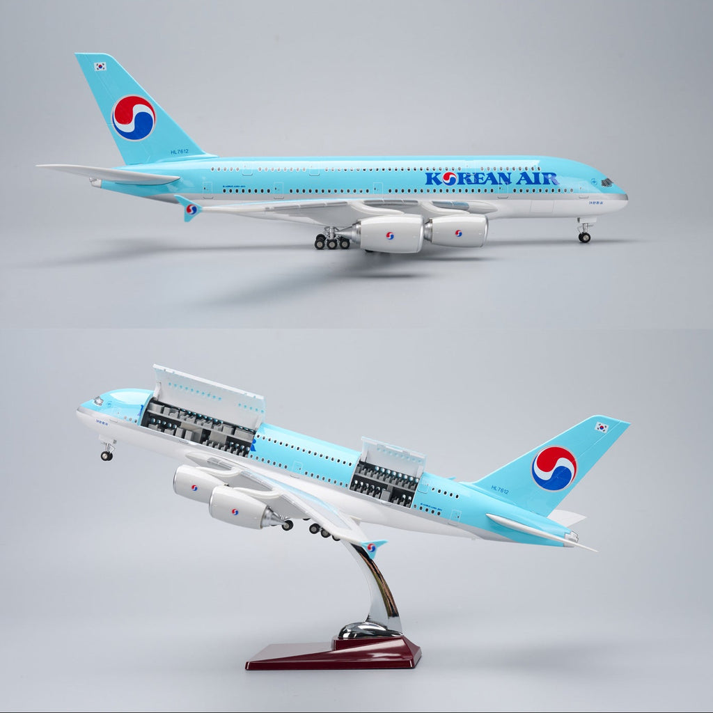 Korean Air Airbus A380 1:160 – 45.5 cm / 17.9 in – Opening Cabin Interior