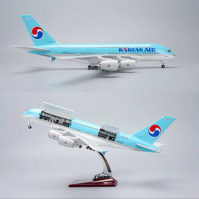 Korean Air Airbus A380 1:160 – 45.5 cm / 17.9 in – Opening Cabin Interior - Image 6