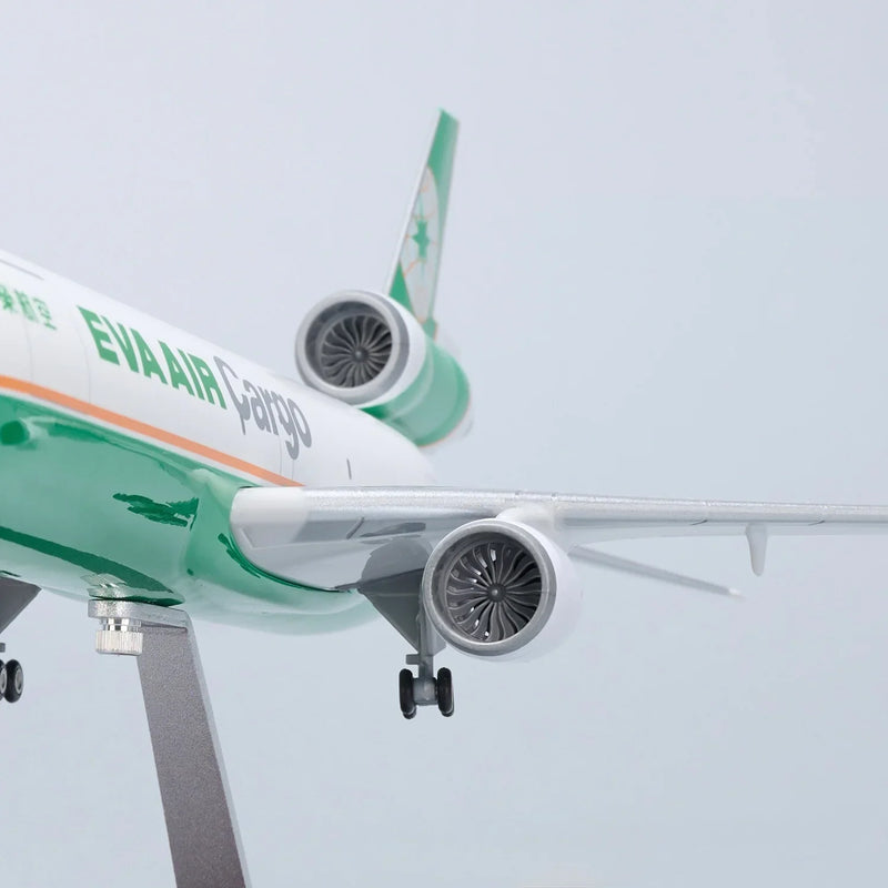 EVA AIR MD-11 McDonnell Douglas – Escala 1:130 – 47 cm/18,5 pulgadas – Resina ABS  - Image 6