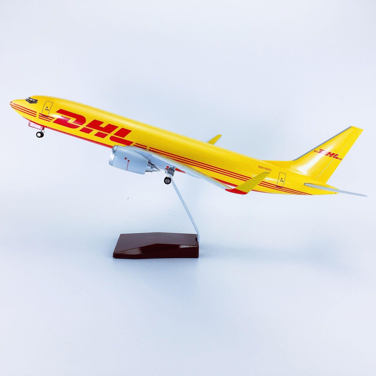 B737-800  DHL - Scale 1/80 - 47cm - 18.5 in - Airplane Model