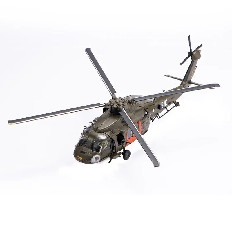 UH-60 Black Hawk Military Helicopter 1:72 – Die-Cast Alloy Precision – 8.7 in - Gallery 4
