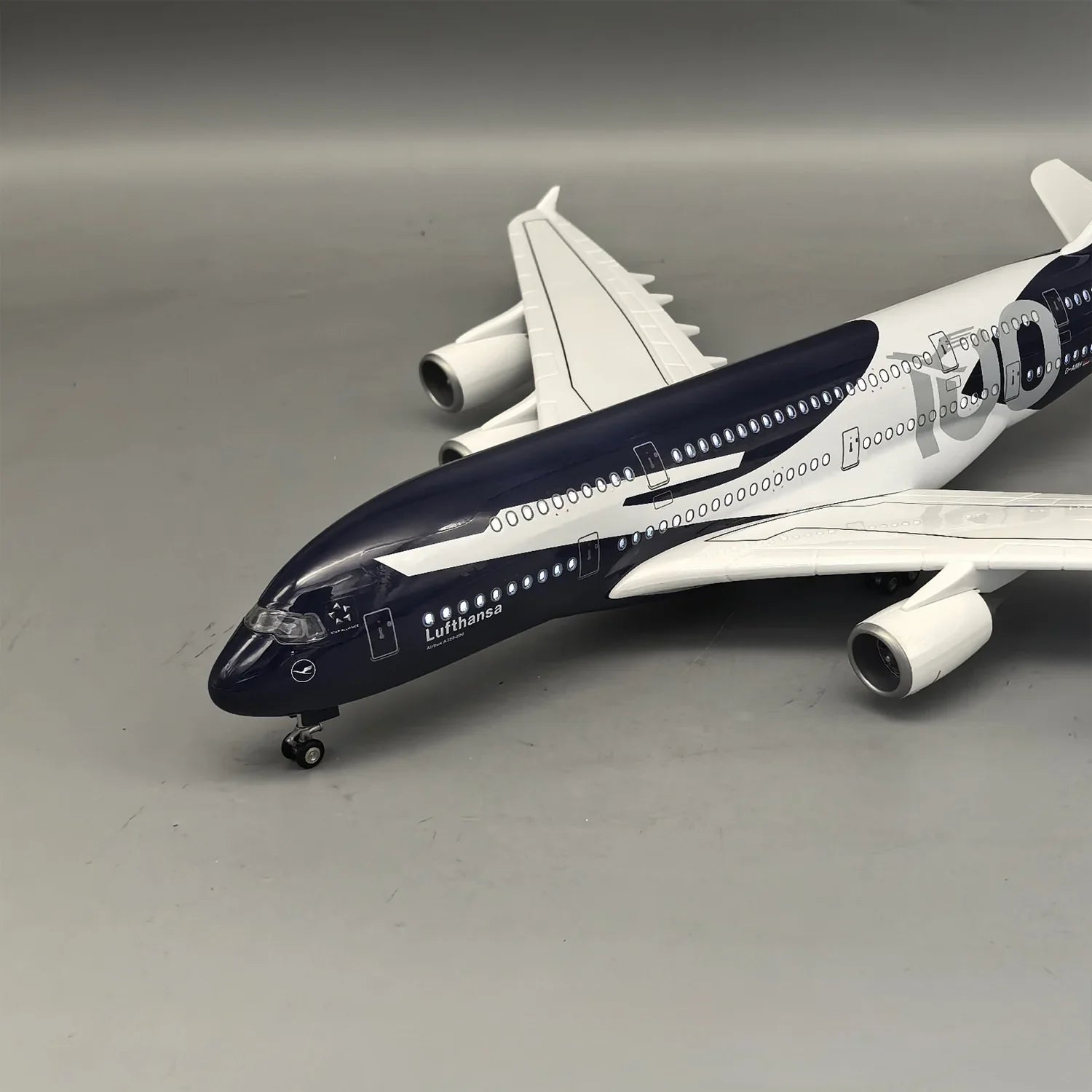 Airbus A380 Lufthansa 100 Years Commemorative – 1:160 Scale Model