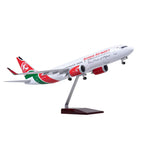 B737-700 KENYA AIRWAYS - SCALE 1/80 - 47CM - 18.5 IN - AIRPLANE MODEL - Thumbnail 5