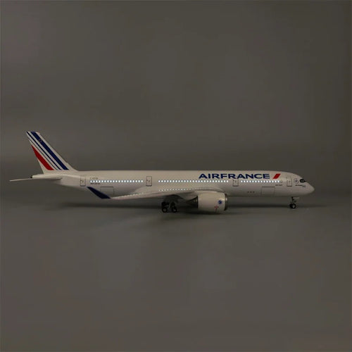 طائرة A350 تابعة لشركة الخطوط الجوية الفرنسية - مقياس 1/142 - 47 سم - 18.5 بوصة - نموذج طائرة