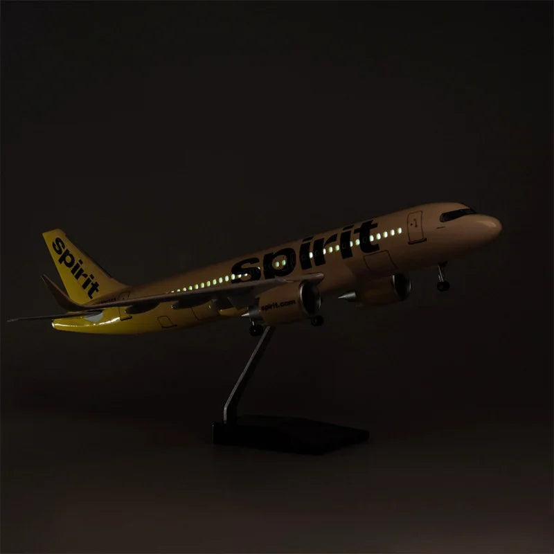 Spirit Airlines Airbus A320 "Yellow Taxi" 1:80 – 47 cm / 18.5 in – Limited Collector's Edition - Gallery 14