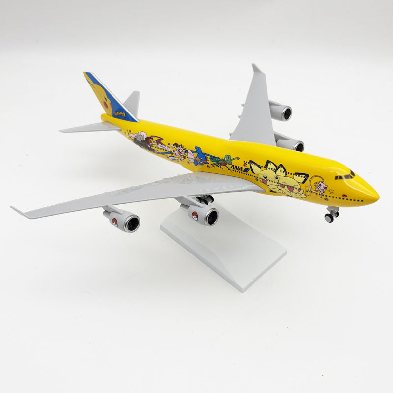 Boeing 747 ANA Pokémon Jet – Scale 1:150 – 30 cm – Resin – Special Livery