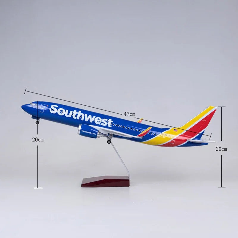 Boeing 737-700 Southwest 1:80 – 47 cm / 18.5 in – LED Lights - Gallery 14