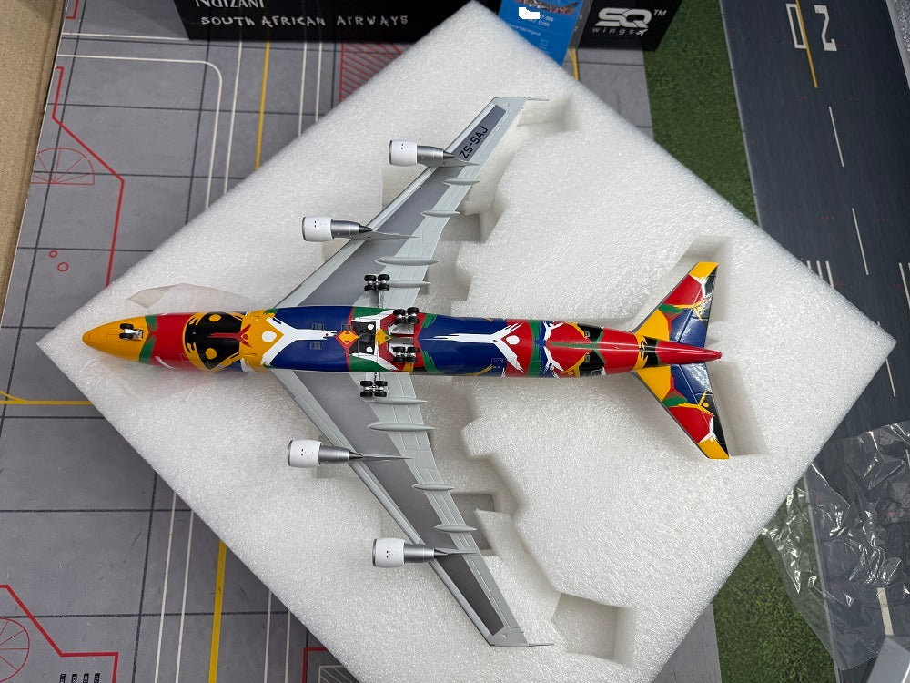 South African Airways B747-300 - 35.33 cm - Scale 1/200 - ZS-SAJ -  Scale 1/200