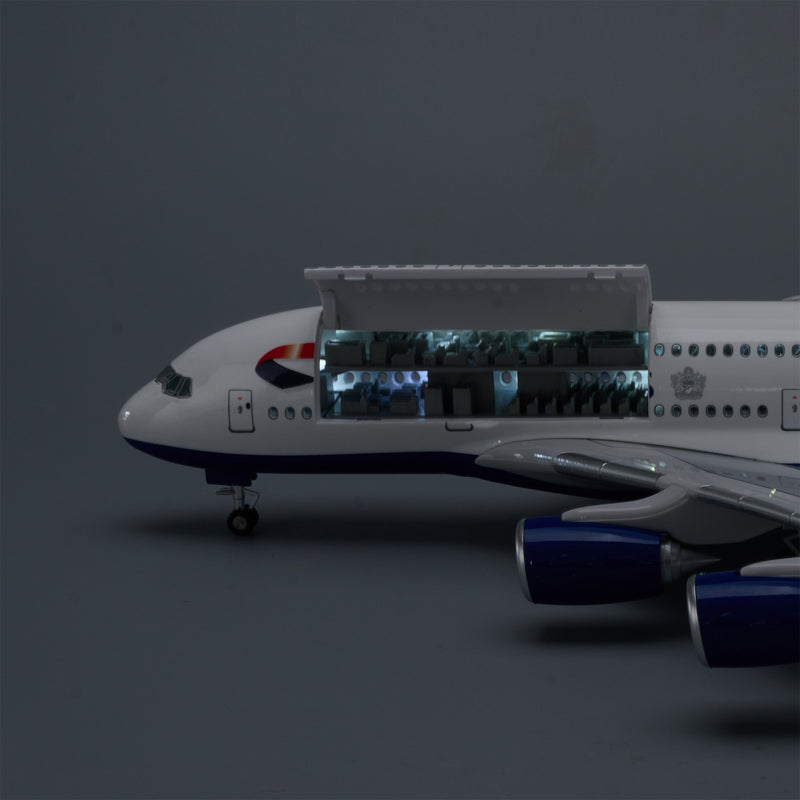 British Airways Airbus A380 1:160 – 45.5 cm / 17.9 in – Voice-Activated LED Lights - Image 14
