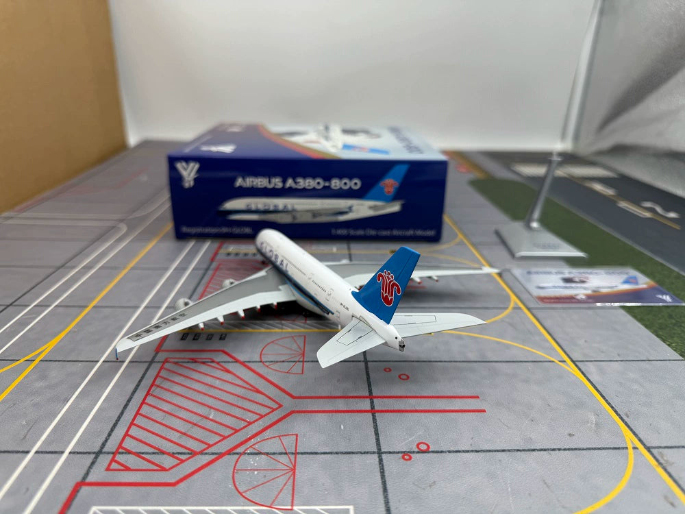 YY wings 1/400 Airplane model Global - Southern A380