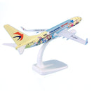 B737-800 Duffy del este de China - 20 cm - 7,8 pulgadas - Metal