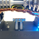 Modelo interactivo de motor turborreactor Rolls-Royce Aero con luces LED 