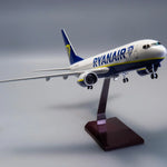 B737-800 Ryanair - Scale 1/80 - 47cm - 18.5 in - Airplane Model - Thumbnail 1