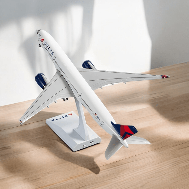 A350 Delta - 30cm - 11.8in - LED & Sound - Airplane Model