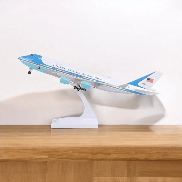 B747 AF1 Air Force One - 30cm - 11.8in - LED & Sound - Airplane Model