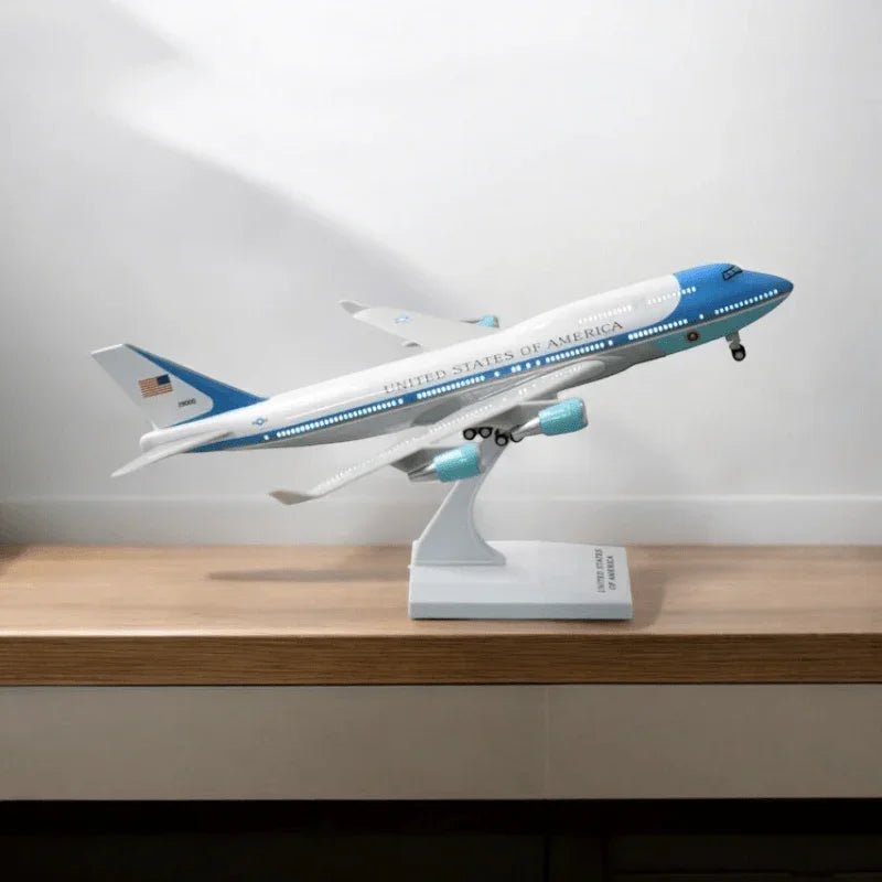 B747 AF1 Air Force One - 30cm - 11.8in - LED & Sound - Airplane Model - Gallery 3