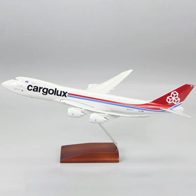 B747-8F Cargolux - Escala 1:200 - Resina ABS