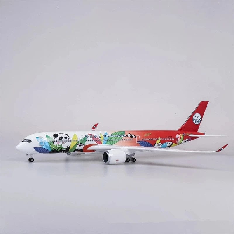 A350 Sichuan Panda  - Scale 1/142 - 47cm - 18.5in - LED Optional