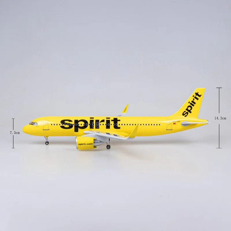 A320 Neo Spirit - Escala 1/80 - 47CM - 18.5in