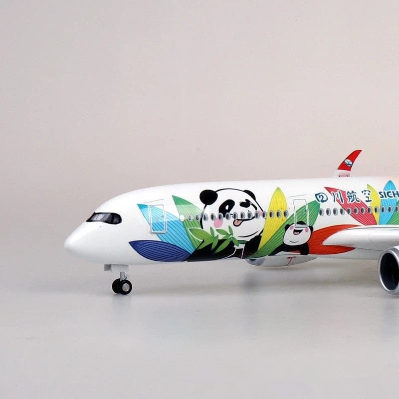 A350 Sichuan Panda  - Scale 1/142 - 47cm - 18.5in - Luces Led (Opcional)