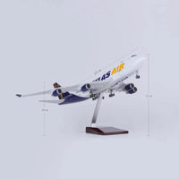 B747-400 Atlas - Escala 1/157 - 47cm - 18.5 in