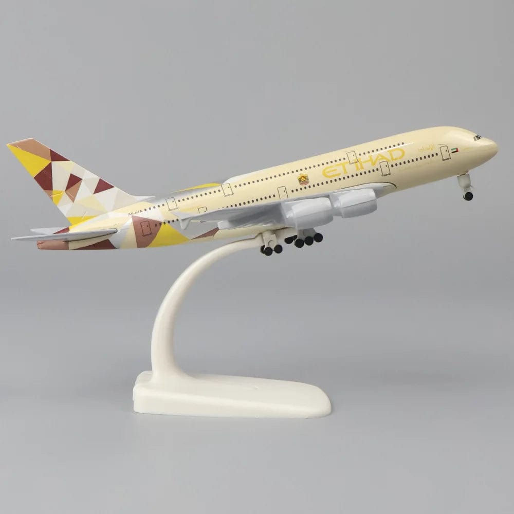 Etihad A380 - Escala 1:400 - 20 cm - 7,8 pulgadas