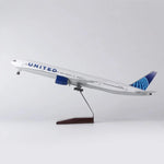B777 United Airlines  - Scale 1/157 - 47cm - 18.5 in - Airplane Model - Thumbnail 11