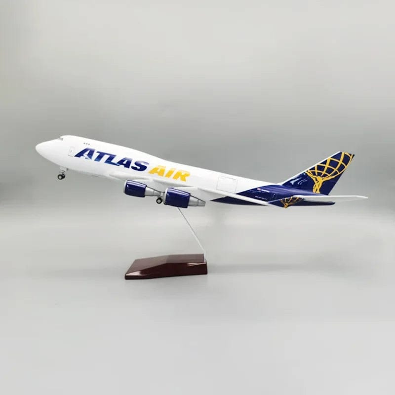 طائرة أطلس B747-400 - مقياس 1/157 - 47 سم - 18.5 بوصة - نموذج طائرة