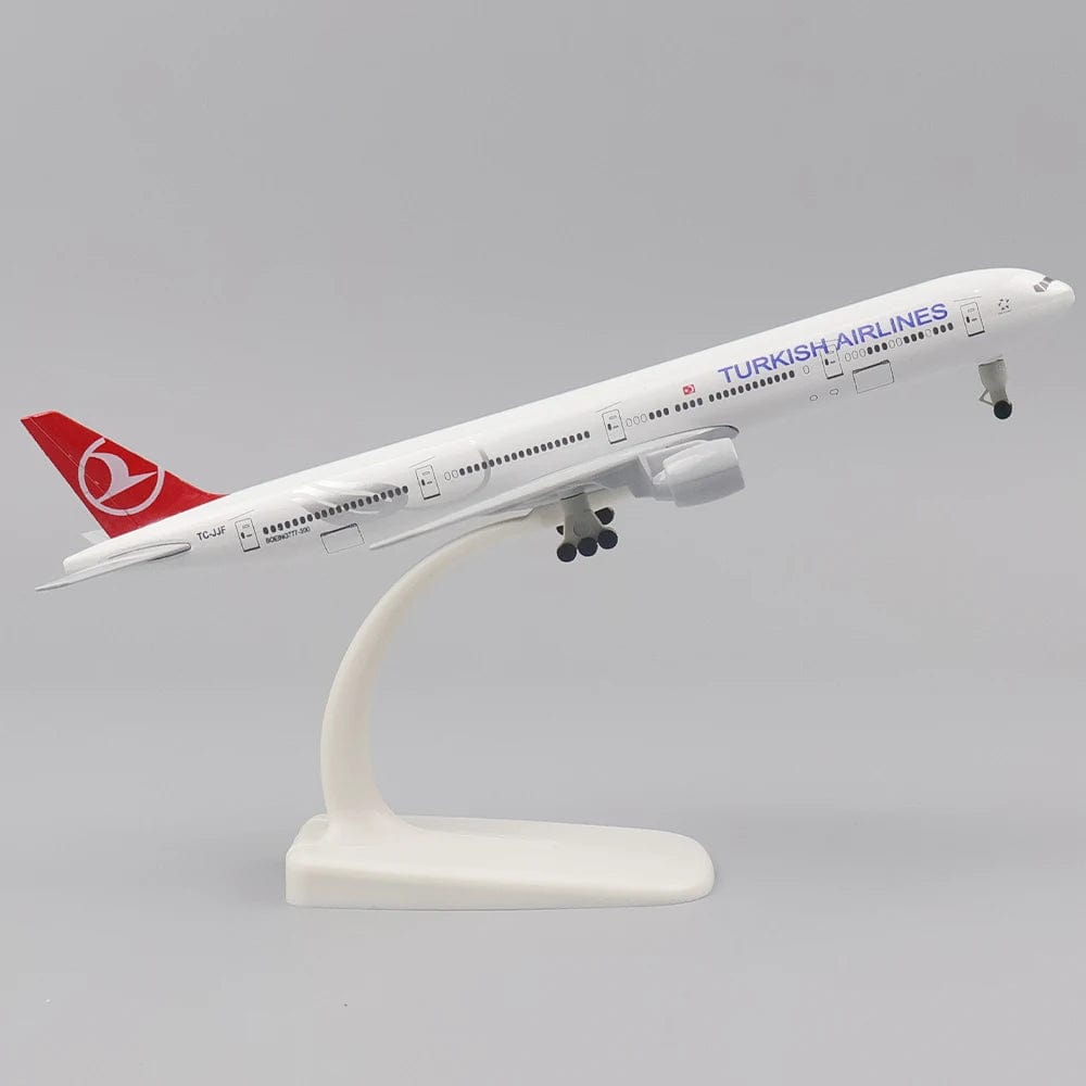 Boeing 777 turco - Escala 1:400 - 20cm - 7.8in