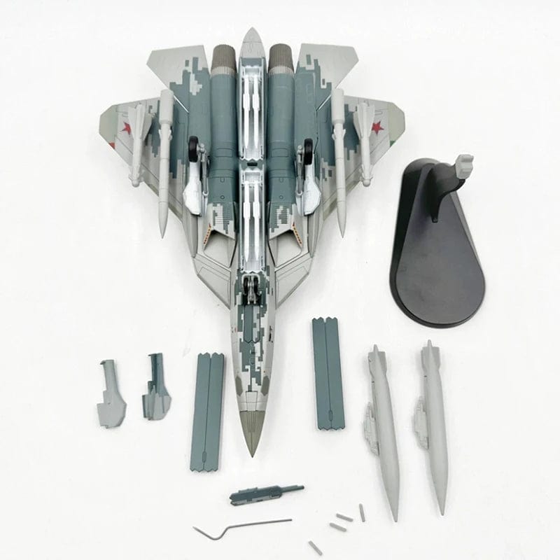 SU-57 SU57 Fuerza Aérea Rusa - Escala 1/72 - 27cm - 10.6in