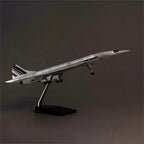 Concorde Air France – Modelo Ejecutivo Escala 1:125 – 50cm (19.68") – Edición LED Acústica y Resina de Alta Densidad