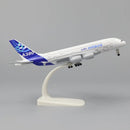 A380 británico - Escala 1:400 - 20cm - 7.8in