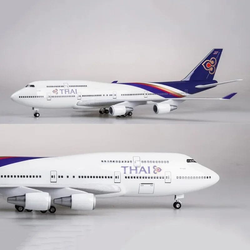 B747 Thai Airways - Escala 1/150 - 47cm - 18.5 in