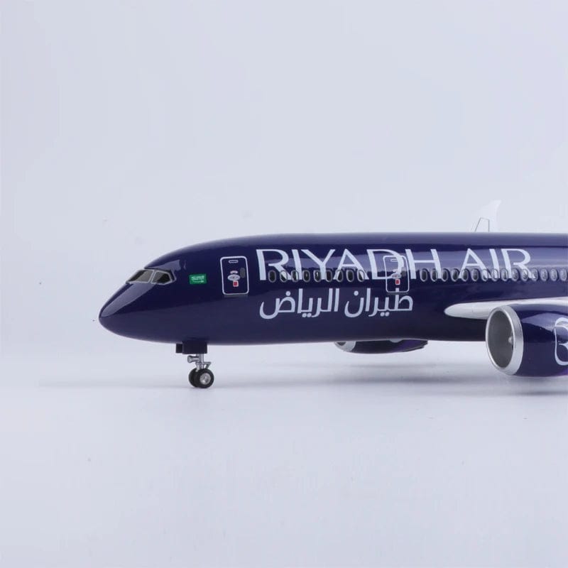 B787 Riyadh Air - Escala 1/130 - 43cm - 16.9 in