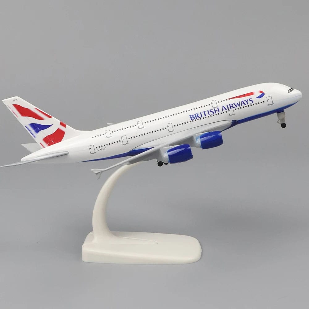 A380 británico - Escala 1:400 - 20cm - 7.8in