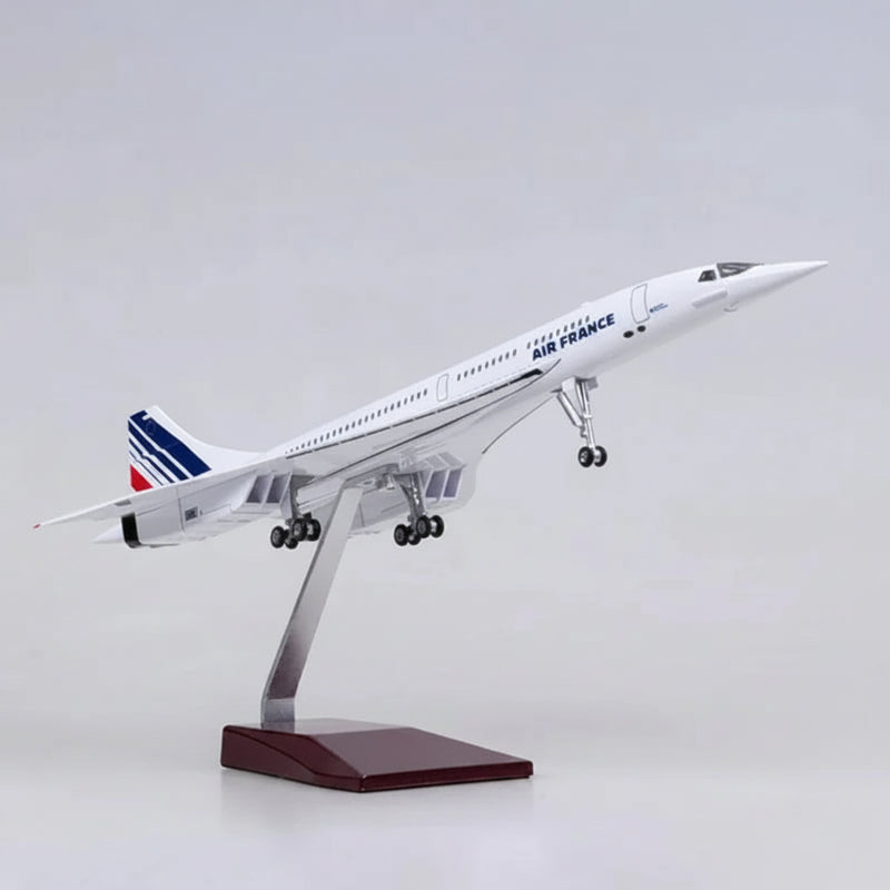 Concorde Air France – 1:125 Scale Executive Model – 50cm (19.68") – LED Acoustic & High-Density Resin Edition - Image 3