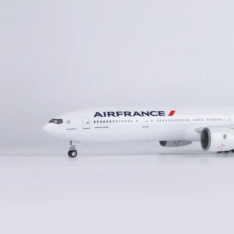 Maqueta de avión B777 de Air France - Escala 1/157 - 47 cm - 18,5 pulgadas