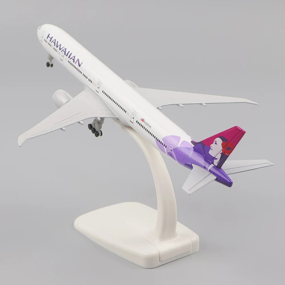 Boeing 777 hawaiano - Escala 1:400 - 20cm - 7.8in