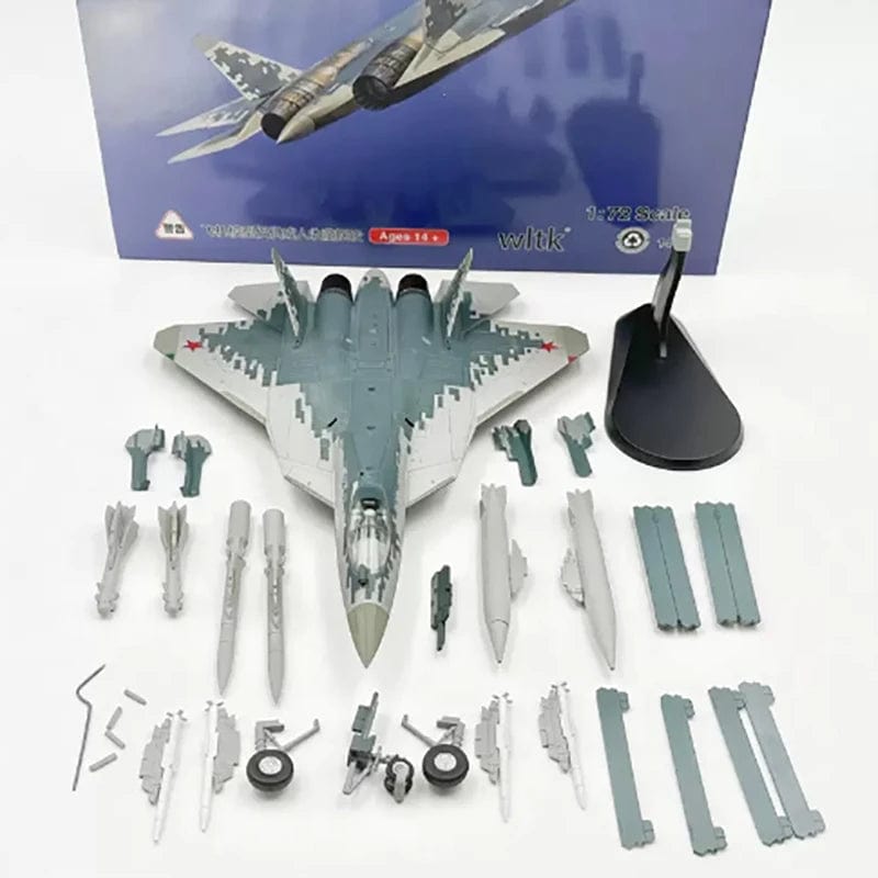 SU-57 SU57 Russian Air Force - Scale 1/72 - 27cm - 10.6in