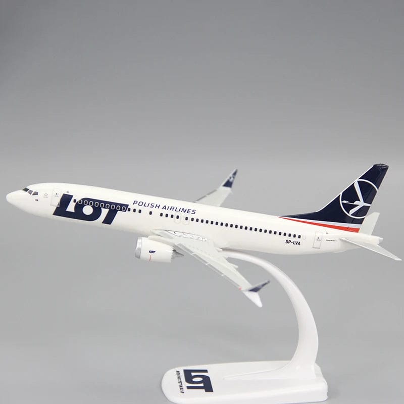 B737 MAX 8 LOT POLISH Airlines - Escala 1:200