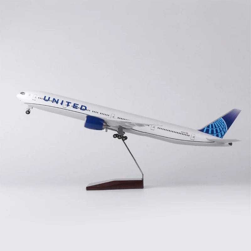 طائرة B777 United - مقياس 1/157 - 47 سم - 18.5 بوصة - نموذج طائرة