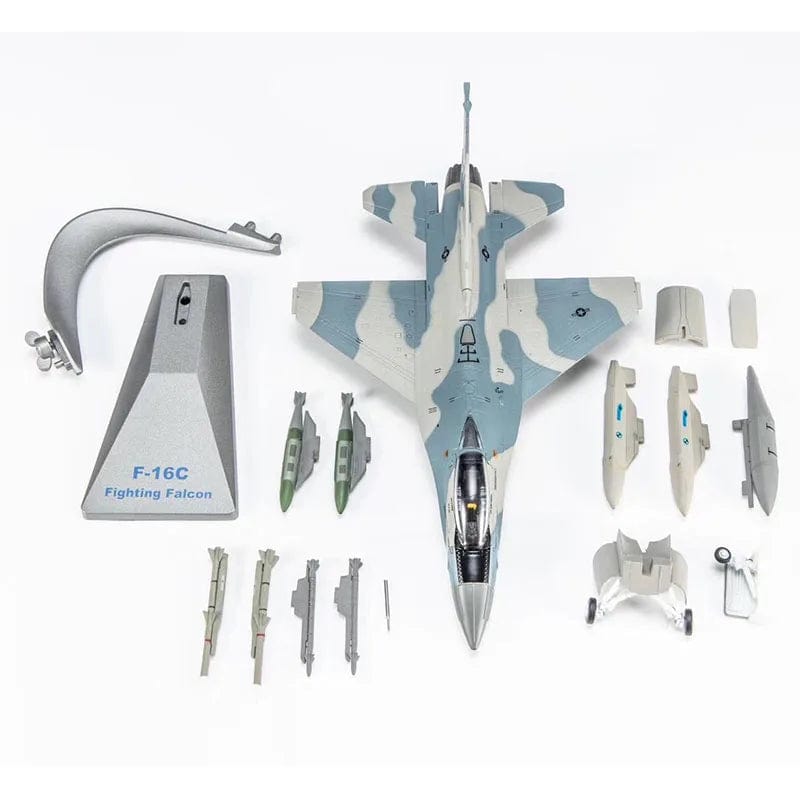 American F-16C - Escala 1:72 - 22cm - 8.6 IN - Metal