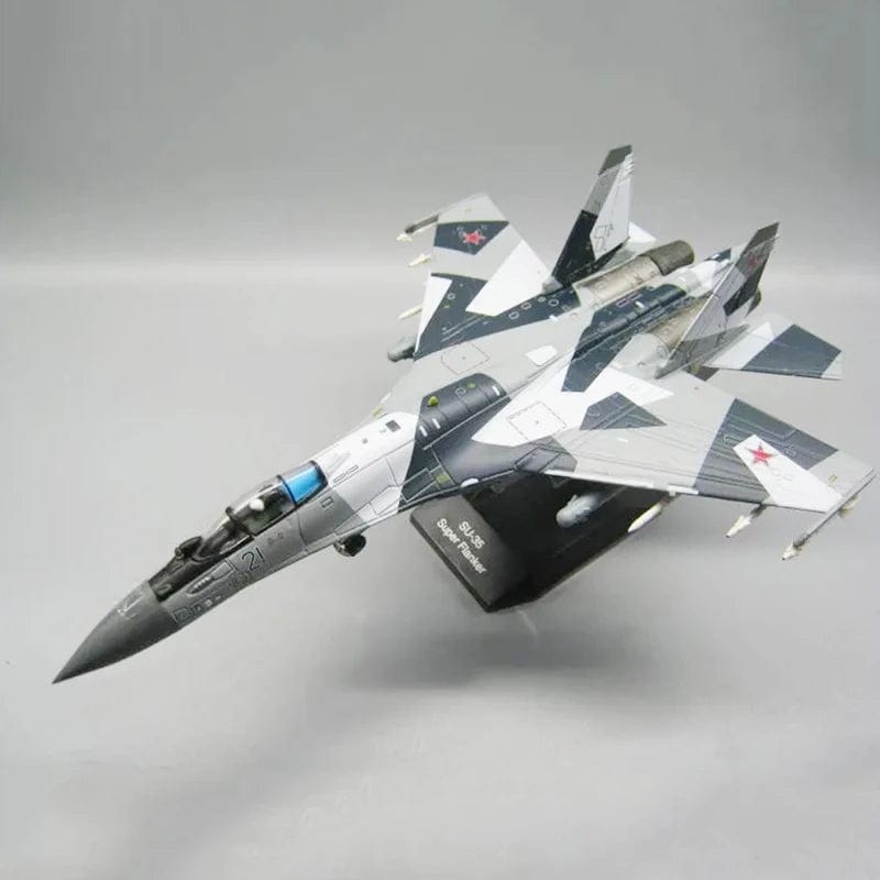 SU-35 Rusia - Scale 1:100 - 8.6in