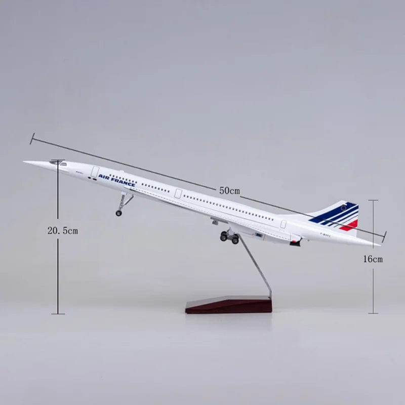 Concorde Air France - Escala 1/125 - 50CM - 19.68in