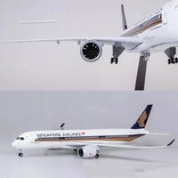 A350 Singapore - Scale 1/142 - 47cm - 18.5 in